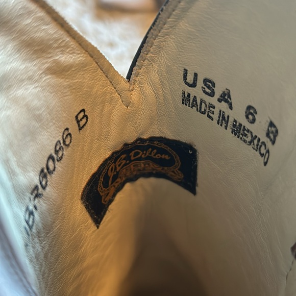 NWOT. JB Dillon cowboy boots. Size 6B - Picture 6 of 6